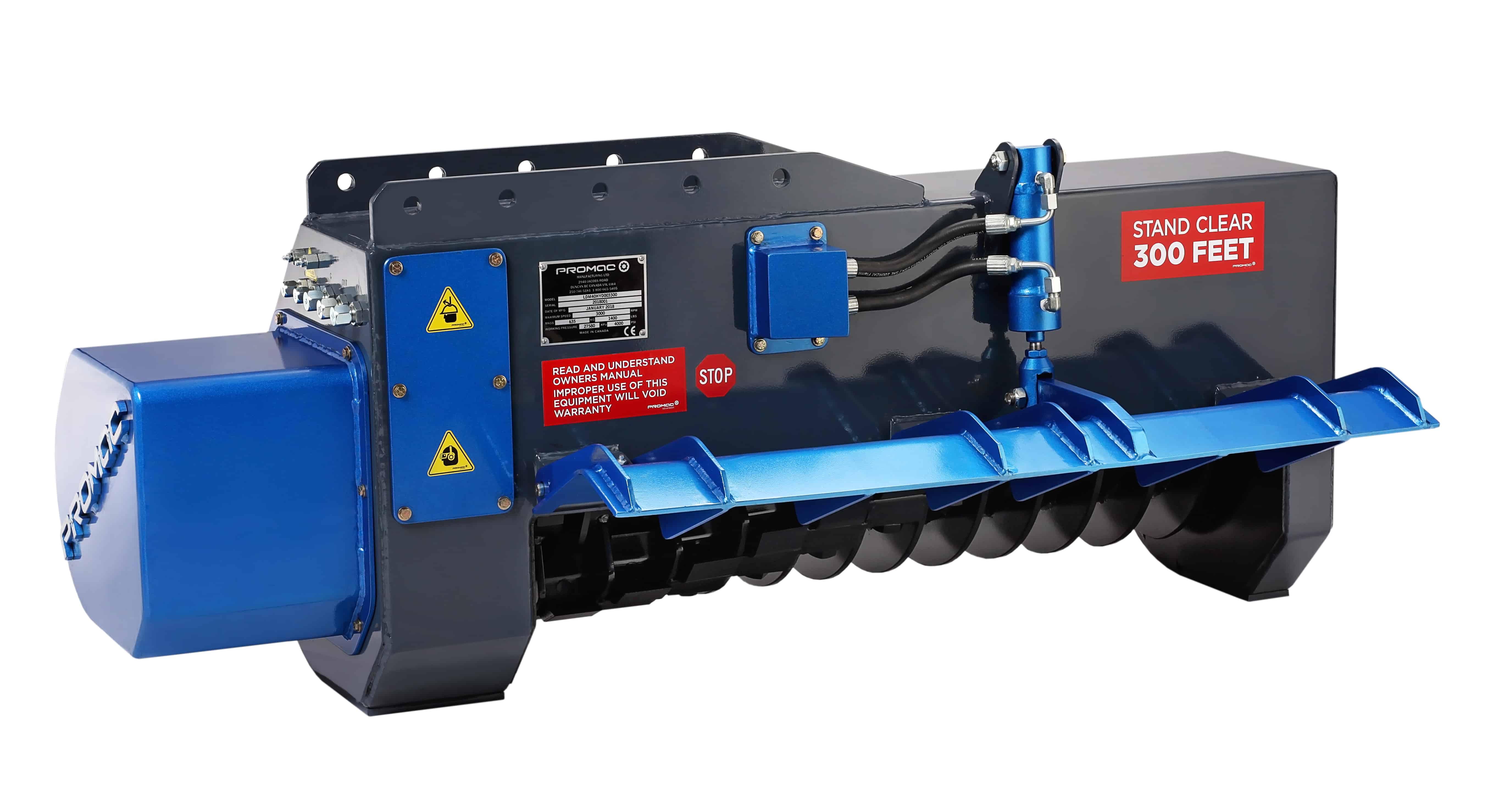 LDM Brush Mulcher Series Promac High Production Brush Mulchers